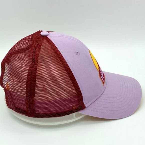 Hoka One One Trail Trucker Hat Purple Colorblock - Picture 4 of 6